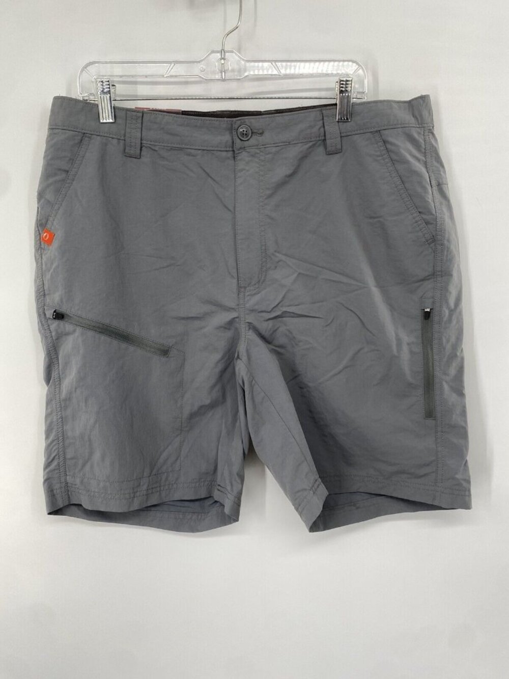 American Outdoorsman Water Repellent Hiking Shorts Mens Size XLarge grey nwt